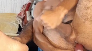 Me arreche y termine jugando con un dildo