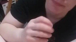 Heather Kane sucks off Student on Her First Day As Substitute Teacher!