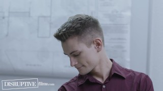 Risky Game Of 'Who Can Fuck The Boss' Ends In Office Threesome - DisruptiveFilms