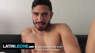 Latin Leche - Naughty Athletic Latino Guys Enjoy Passionate Ass Eating And Dick Sucking Threesome