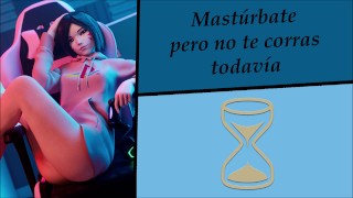 JOI hentai (interactivo) - Edges y orgasmos arruinados.