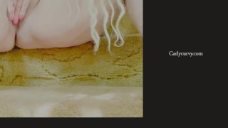 Rubbing my pussy on the stairs somewhere! 