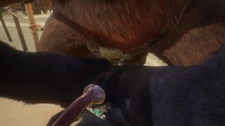 Minotaur Cums HUGE Load Inside Wolf Male (Gay Mating) | Wild Life Furry
