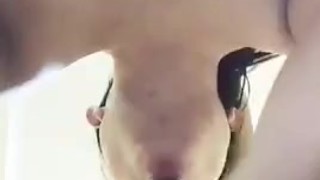 Linunok niya lahat. Ang sarap mag blowjob ng gf ko. Satisfying blowjob from his girlfriend. 