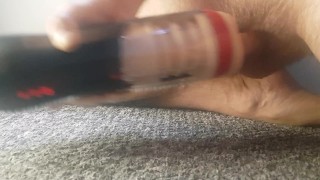 Fuck machine Sucks my Cock in, pumps me hard for a Big, Messy Cum! 😚
