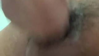 Masturbating in a friend's toilet