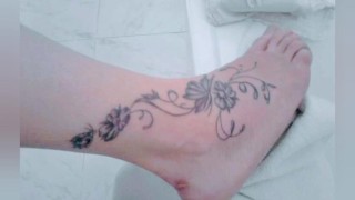 Mis pies desnudos y con tacones altos, sexy y elegantes