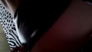 Cute teen in miniskirt is fucked by her friend