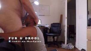 fur & drool trailer - this is what happens when I am full of cum & a bear face fucks me for hours