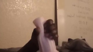 Stroking my pocket pussy feel so good (comment and don't forget to subscribe)