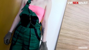 VIP SEX VAULT - Cute Girl Amanda Hill Enjoys Orgasm From Casting Fuck