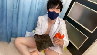 【実験】ノリでオナニーしてみたら案外気持ちよくて大量射精してしまいました♡ 個人撮影　オナニー　自撮り　自慰　射精　大量射精　海苔ニー　イケメン　ぽっちゃり