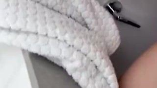 Mouth Full of Cum. Spitting And playing