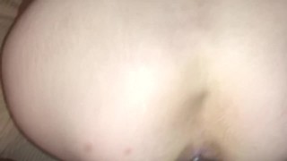 Cute girl taking bbc doggy style 