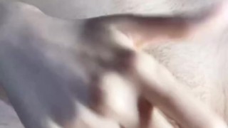 AMATEUR VIDEO, PUSSY TOUCHING IN THE MORNING