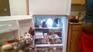 Me and this big ol' booty doing some house chores. :)