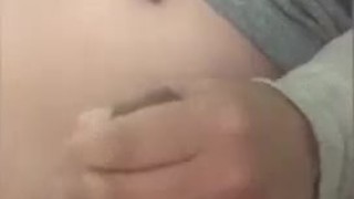 Hot guy masturbates watching porn