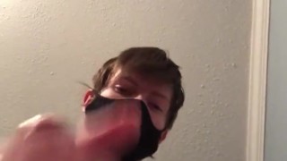 POV: you take a load to the face from a tiny femboy :3