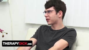 Say Uncle - Cute Boy Fantasizes His Therapist Big Dick And Get Lucky To Have A Taste Of It