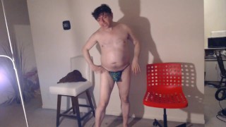 Maudau79's Brock Talks About His XXX Pornhub Channel in Skimpy Thong Made of Weed!