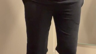 getting HARD & HORNY in the Fitting Room while trying on some clothes