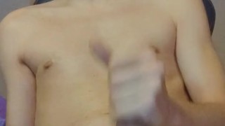 Fast and explosive cumshot