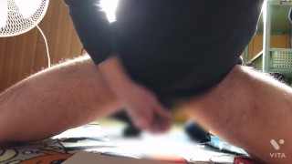 【喘ぎ声あり】うう・・・イクっ！うめきながらのガチオナニー