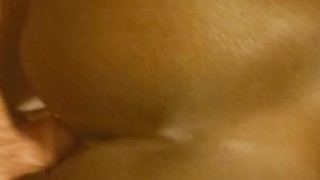 Submissive young ebony luvin white daddy