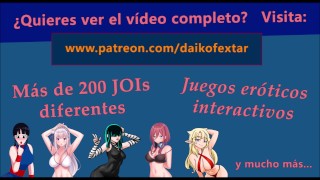 JOI para parejas. Audio en español.