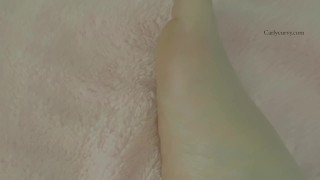 When my heels come off! With dirty talk! 