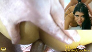 Alice Thunder - Very Cute Latina First Casting In Las Vegas- POV Action -Reverse Cowgirl- More!
