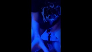 Cute French Femboy Showing Off, Rides His Dildo Before Cumming
