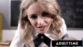 ASMR Fantasy - Naughty Schoolgirl Lola Fae Swallows Your Cum In Detention! - POV Roleplay