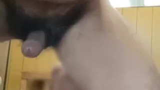 【個人撮影・オナニー】デカチン　日本人　手コキ　変態素人