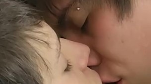 Young gays anal fucking after blowjob