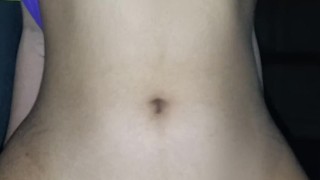 Asian hairy pussy Riding ขย่มเย็ดแฟนเสียวๆบนเตียง