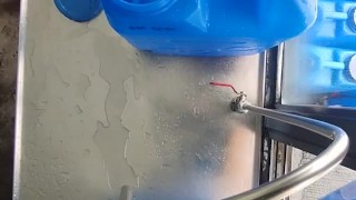 I Refill Our Costumers Gallons Of Water Day 3