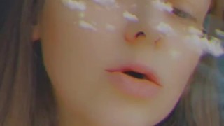 Sfw she did her makeup and wanted to show off