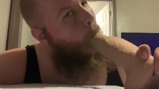 Husband feminized and facial! 