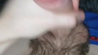 HUGE CUMSHOT while Masturbating at Night with Russian 7.5 inch dick 