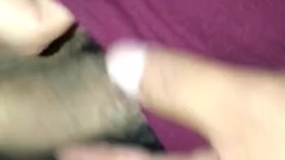 Masturbating with my boxer