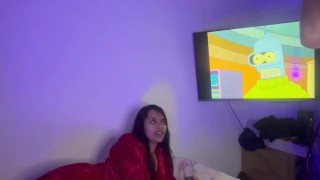 Mi esposo me hace un sensual masaje