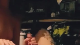 THROAT GODDESS IS A BOSS.. MOMMY TAKING CARE OF DADDY'S THICK DICK