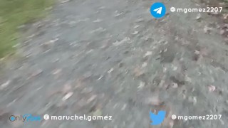 Stepsister fucked in outdoors on family vacations.