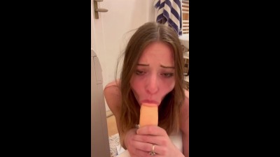 Teen Fucks Huge Dildo - Hot girl fucks big dildo Porn Videos - Tube8