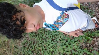 2 times peeing in a park