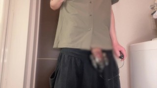鬼頭責めおもちゃが気持ち良すぎる件　The tip of the penis feels good with adult toys