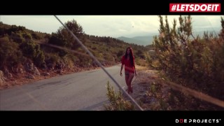 DOE PROJECTS - Alexa Tomas Takes A Piss In Public Before Sucking Cock - LETSDOEIT