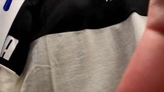 the guy decided to play with a vibrator