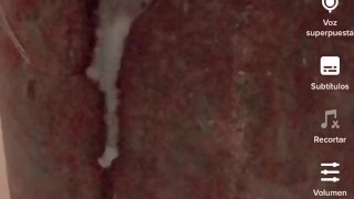 almost hit my phone with my load!!! - recorded from tiktok app